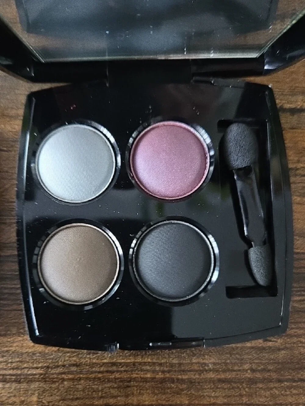 Set Of 3 Full Size Monograph Eyeshadow Quad - Pink & Purple Palette
